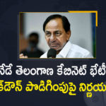 Telangana Cabinet to Meet Today, Lockdown, Covid Situation, Rythu Bandhu will be Discussed