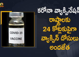Govt of India So Far Provided More than 24 Crore Covid Vaccine Doses to States, Corona Vaccination Drive, Corona Vaccination Programme, coronavirus vaccine distribution, COVID 19 Vaccine, Covid Vaccination, Covid vaccination in India, Covid-19 Vaccination Distribution, Covid-19 Vaccination Drive, Covid-19 Vaccine Distribution, Covid-19 Vaccine Distribution News, Covid-19 Vaccine Distribution updates, Distribution For Covid-19 Vaccine, India Covid Vaccination, Mango News, Vaccine Distribution