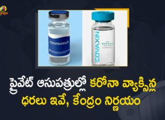 Centre releases revised prices of Covaxin, Centre Releases Revised Prices of Covaxin Covishield Sputnik Covid Vaccines, Centre Releases Revised Prices of Covaxin Covishield Sputnik Covid Vaccines at PVT Hospitals, Centre Releases Revised Prices of Covid Vaccines, Centre releases revised prices of Covishield, Covid Live News Updates, Covid Vaccination Guidelines, Covid vaccination Prices, Covid vaccination Prices in private hospitals, Mango News, National Vaccination Policy, PVT Hospitals