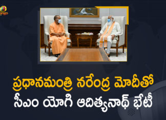 Uttar Pradesh Chief Minister Yogi Adityanath Meets PM Narendra Modi Today in Delhi
