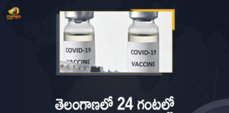 Covid Vaccination in Telangana : 96,51,844 Vaccine Doses were Administered till June 23rd