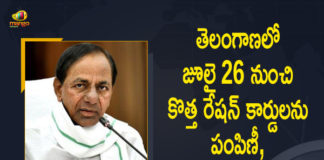 CM KCR Instructed Civil Supplies Minister Gangula Kamalakar to Distribute New Ration Cards from July 26, Mango News, Minister Gangula Kamalakar to Distribute New Ration Cards, New ration cards distribution in Telangana, New ration cards to be issued, New ration cards to be issued to identified, New ration cards to be issued to identified beneficiaries, Ration cards to be issued to eligible beneficiaries, Telangana CM directs Civil Supplies dept, Telangana government to issue new ration cards, Telangana government to issue over 3.6 lakh new ration cards