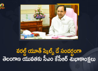 50000 Job Vacancies, CM KCR Greeted Telangana Youth, CM KCR Greeted Telangana Youth On the Occasion of World Youth Skills Day, Mango News, telangana, Telangana Cabinet Key Decisions, Telangana Cabinet Orders Officials to Submit Vacancies List In All Departments, Telangana CM Issues Order to Fill 50000 Job Vacancies, Telangana Vacancies List In All Departments, Telangana Youth, Vacancies List In All Departments, World Youth Skills Day