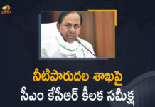 CM KCR Conducts Review over Irrigation Department