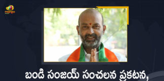 Bandi Sanjay, Bandi Sanjay to embark on padayatra, Bandi Sanjay to embark on padayatra in Telangana, BJP chief to take out padayatra, BJP Maha Padayatra, Hyderabad Bandi Sanjay to take out Maha Padayatra, Maha Padayatra, Mango News, Sanjay Kumar exudes confidence over BJP win in Huzurabad, Telangana BJP President, Telangana BJP President Bandi Sanjay, Telangana BJP President Bandi Sanjay to Start Maha Padayatra, Telangana BJP President Bandi Sanjay to Start Maha Padayatra from August 9