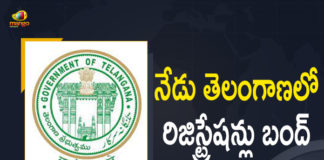 Mango News, No document registrations in Telangana, Registrations, Registrations Closed Today in Sub-Registrar Offices due to UPS Upgradation, telangana, Telangana government suspends nearly all registrations, Telangana Property registrations, Telangana Property registrations to resume in TS, Telangana Registration department, Telangana Registrations, Telangana Registrations Closed, Telangana registrations closed today, Telangana Registrations Latest Update, UPS Upgradation