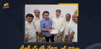, Mango News, Minister KTR, Ruling Government, Telangana CM KCR, Telangana President L Ramana, Telangana President L Ramana To Join Ruling Government, TRS Invites TDP Telangana President L Ramana, TRS Invites TDP Telangana President L Ramana Join Ruling Government, TRS Party Primary Membership, TRS Party Primary Membership From Minister KTR, TTDP Former President L Ramana, TTDP Former President L Ramana Takes TRS Party Primary Membership, TTDP Former President L Ramana Takes TRS Party Primary Membership From Minister KTR