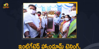 Foundation Stone for Integrated Handloom Training and Textile Park Construction, foundation stone for mega textile park, Mango News, Mega Textile Park, Minister KTR, Minister KTR Lays Foundation Stone for Integrated Handloom Training, Minister KTR Lays Foundation Stone for Integrated Handloom Training and Textile Park Construction, Telangana State Government, Textile Park Construction, Textile Park Construction In Telangana