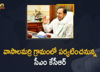 CM KCR, CM KCR will Visit Adopted Vasalamarri Village, CM KCR will Visit Adopted Vasalamarri Village Tomorrow, KCR set to visit Vasalamarri village, KCR will Visit Adopted Vasalamarri Village, Mango News, Telangana CM Adopted Vasalamarri Village, Telangana CM KCR, Telangana CM KCR to visit Vasalamarri village, Telangana CM To Visit Adopted Vasalamarri Village, Vasalamarri, Vasalamarri Village