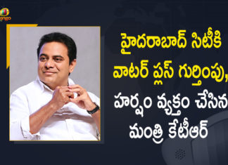 Hyderabad City Gets Water Plus Status, Hyderabad City Gets Water Plus Status By Govt Of India, Hyderabad gets water plus certification, Hyderabad gets Water plus certification under Swachh Bharat, Hyderabad gets Water Plus tag, Hyderabad Rated Water Plus City, Mango News, Minister KTR Congratulates the Citizens, Water Plus Status By Govt Of India, Water Plus status under Swachh Bharat mission