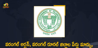 Final notification to create Hanumkonda Warangal districts, Hanamkonda reorganisation, Mango News, Notification issued for reorganisation of Warangal districts, Reorganization of WarangaL Urban Warangal Rural Districts, Telangana Govt Issued Final Notification on Reorganization of WarangaL Urban, Telangana Warangal Rural district, Telangana Warangal Urban district, Warangal Rural Districts, Warangal Urban district’s name to be changed, Warangal Urban Rural districts to be renamed