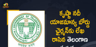 Andhra-Telangana water dispute, AP-TS Water Disputes, Krishna water dispute, Krishna Water Disputes Tribunal, Mango News, Telangana AP Water Disputes, Telangana government writes letter to KRMB Chairman, Telangana Govt Writes Letter To KRMB Chairman, Telangana Govt Writes Letter To KRMB Chairman Over Water Issue With AP, Water Dispute Between Telangana and Andhra Pradesh, Water Disputes, water disputes between Andhra and Telangana, Water Disputes Between Telugu States, Water Issue With AP