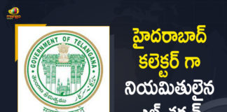 Hyderabad, Hyderabad Collector L Sharman, Hyderabad collector Sweta Mohanty, Hyderabad district gets new Collector L Sharman, Hyderabad gets new Collector, Hyderabad New Collector, L Sharman Appointed as Hyderabad New Collector, L Sharman new Hyderabad collector, Mango News, Sweta Mohanty, Sweta Mohanty was Relieved for Study Leave