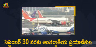 DGCA Extends International Passenger Flights Ban Till September 30th