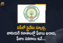 Andhra Pradesh Government, Andhra Pradesh government fixes fee for private schools, AP Govt, AP Govt Announced Complete Fee Structure for Private Schools, AP Govt Announced Complete Fee Structure for Private Schools and Colleges, AP Govt Announced Complete Fee Structure for Private Schools and Colleges in the State, Complete Fee Structure for Private Schools and Colleges, Complete Fee Structure for Private Schools and Colleges In AP, Mango News