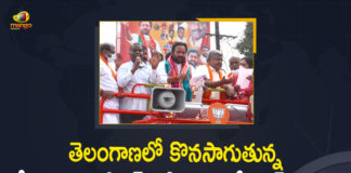 Bandi Sanjay Kumar, BJP Praja Ashirvad Yatra, kishan reddy, Kishan Reddy Launches Three Day Praja Ashirvad Yatra, Kishan Reddy Launches Three Day Praja Ashirvad Yatra In Telangana, Mango News, Praja Ashirvad Yatra, Praja Ashirvad Yatra In Telangana, Telangana, Union Culture and Tourism Minister, Union Minister G Kishan Reddy, Union Minister G Kishan Reddy Launches Three Day Praja Ashirvad Yatra, Union Minister G Kishan Reddy Launches Three Day Praja Ashirvad Yatra In Telangana