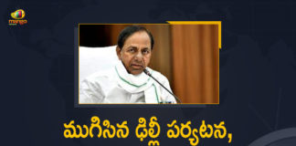 CM KCR Delhi Tour, CM KCR Delhi tour ends, CM KCR Delhi Tour Highlights, CM KCR Delhi Tour News, CM KCR Ends his Delhi Tour, KCR’S delhi trip, Mango News, Telangana CM K Chandrasekhar Rao, Telangana CM KCR, Telangana CM KCR Ends his Delhi Tour, Telangana CM KCR Ends his Delhi Tour and Reached to Hyderabad, TRS party office in Delhi