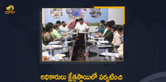 Minister Talasani Srinivas Held Meeting with GHMC, Housing Department Officials