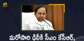 CM KCR Delhi Tour, CM KCR Delhi Tour Latest Updates, KCR Delhi Tour, KCR Delhi Tour News, KCR Likely To Go Delhi Tour, Mango News, Telangana Chief Minister, Telangana Chief Minister to meet Gajendra Shekhawat, Telangana CM KCR, Telangana CM KCR Likely To Go Delhi Tour Again, Telangana CM KCR Likely To Go Delhi Tour Again on September 25th, Telangana CM KCR will leave for Delhi tomorrow, TRS party office in Delhi