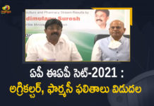 Agriculture and Pharmacy Results Released, Agriculture and Pharmacy Results Released Today, AP EAMCET 2021 Agriculture pharmacy result, AP EAMCET 2021 Agriculture result, AP EAMCET 2021 Pharmacy result, AP EAMCET 2021 Result, AP EAP CET-2021, AP EAPCET, AP EAPCET Result 2021, AP EAPCET Result 2021 for Agriculture stream out, AP EAPCET results, AP EAPCET results 2021, AP EAPCET Results 2021 released, Mango News