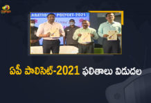 AP POLYCET 2021 results declared, AP POLYCET 2021 results OUT, AP POLYCET 2021 results OUT at polycetap.ap.nic.in, AP POLYCET Result 2021 declared, ap polycet results 2021, AP Polycet-2021 Results, AP Polycet-2021 Results Today, Mango News, Minister Mekapati Goutham Reddy Released AP Polycet-2021 Results, Minister Mekapati Goutham Reddy Released AP Polycet-2021 Results Today, POLYCET Result 2021, polycetap.nic.in AP Polycet 2021 Results