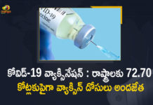 Centre Provides More than 72.70 Crore-Vaccine Doses to States UTs, coronavirus vaccine distribution, COVID 19 Vaccine, Covid Vaccination, Covid vaccination in India, Covid-19 Vaccination, Covid-19 Vaccination Distribution, Covid-19 Vaccine Distribution, Covid-19 Vaccine Distribution News, Covid-19 Vaccine Distribution updates, Distribution For Covid-19 Vaccine, India Covid Vaccination, Mango News, Vaccine Distribution