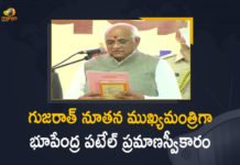 amit shah, Amit Shah Attends Ceremony, Bhupendra Patel, Bhupendra Patel Elected As New Chief Minister of Gujarat, Bhupendra Patel elected new Chief Minister of Gujarat, Bhupendra Patel Takes Oath As New CM Of Gujarat, Bhupendra Patel Takes Oath As New CM Of Gujarat Today, Bhupendra Patel The New Chief Minister Of Gujarat, Bhupendra Patel to be new Gujarat Chief Minister, BJP MLA Bhupendra Patel sworn-in as new Gujarat CM, Governor of Gujarat, Gujarat CM, Gujarat CM Bhupendra Patel, Mango News, The New Gujarat CM, Union Home Minister, Union Home Minister Amit Shah, Vijay Rupani