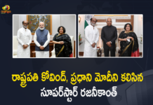 Mango News, Rajinikanth, Rajinikanth calls on Prez Kovind PM Modi, Rajinikanth meets Narendra Modi and Ram Nath Kovind, Rajinikanth meets PM Narendra Modi, Rajinikanth meets President Kovind, Rajinikanth meets President Kovind and Prime Minister Modi, Rajinikanth Meets President Kovind PM, Rajinikanth meets Prime Minister Narendra Modi, Super Star Rajinikanth, Super Star Rajinikanth Meets President Kovind PM Narendra Modi