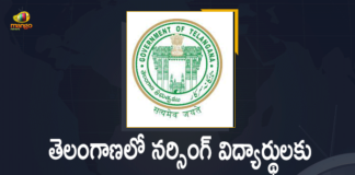 Good news for nursing students, Govt Increased Stipend for Nursing Students, Mango News, Nursing Students Stipend, Nursing Students Stipend Hike, Nursing Students Stipend Hike News, Nursing Students Stipend Increased, Nursing students thank CM KCR for increasing stipend, Stipend, Stipend for Nursing Students, telangana, Telangana Govt, Telangana Govt Increased Stipend for Nursing Students, Telangana Govt Increased Stipend for Nursing Students in the State