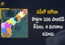 Andhra Pradesh : 326 New Covid-19 Positive Cases, 4 Deaths Reported Today