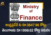 1998.62 Cr to Telangana Under Two Installments of Tax Devolution, Central Government, Centre Releases 3847.96 Cr to AP, Centre Releases 3847.96 Cr to AP 1998.62 Cr to Telangana Under Two Installments of Tax Devolution, Centre releases Rs 1998 cr for Telangana, Centre releases two installments of tax devolution, Installments of Tax Devolution, Mango News, Tax Devolution, Tax Devolution from Centre, Telangana to get Rs 1998 crore from Centre, Telangana to get Rs 1998 crore from Centre towards tax Devolution, two installments of tax devolution