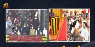 పార్లమెంట్ సెంట్రల్ హల్ లో 72వ రాజ్యాంగ దినోత్సవ వేడుకలు, హాజరైన రాష్ట్రపతి, ప్రధాని మోదీ 72nd Constitution Day Celebrations, 72nd Constitution Day Celebrations Conducted at the Central Hall of the Parliament, 72nd Constitution Day of India celebrated, 72nd Constitution Day of India celebrated today, Constitution Day 2021 LIVE, Constitution Day 2021 Live Updates, Constitution Day Celebrations Conducted at the Central Hall of the Parliament, Constitution Day to be celebrated in Parliament, Mango News, PM Modi On Constitution Day, PM Modi to address Constitution Day event, PM to address Constitution Day event, President Ram Nath Kovind