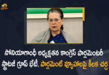 Congress, Congress Parliamentary group to meet today, Congress Parliamentary group to meet today over issues to be raised in winter session, Congress Parliamentary Strategy Group, Congress Parliamentary Strategy Group to Meet, Congress Parliamentary Strategy Group to Meet Today to Discuss Issues to be Raised in Winter Session, congress party, Congress Party News, Congress Sonia Gandhi, Congress to Discuss Issues to be Raised in Winter Session, Mango News, Sonia Gandhi