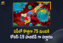 ఏపీలో కొత్తగా 75 మందికి కోవిడ్-19 పాజిటివ్ గా నిర్ధారణ Covid-19 in AP : 75 New Positive Cases, 154 Recoveries Reported Today, Andhra Pradesh, Andhra Pradesh COVID-19 Daily Bulletin, Andhra Pradesh Department of Health, ap coronavirus cases today, ap coronavirus cases total, ap coronavirus updates district wise, AP COVID 19 Cases, AP Total Positive Cases, COVID-19, COVID-19 Daily Bulletin, Total Corona Cases In AP,mango news