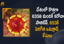 India Records 6358 Covid-19 Cases, 293 Deaths in Last 24 Hours, Omicron Cases Increased to 653, Coronavirus, Coronavirus Cases, coronavirus cases in india state wise, coronavirus cases in india today state wise, coronavirus cases india, COVID-19, COVID-19 Cases in India, covid-19 new variant, India Omicron Cases, India Reports 6563 Covid-19 Cases in Last 24 Hours, Mango News, Mango News Telugu, New coronavirus Strain, New Covid 19 Variant, New Covid Strain Omicron, Omicron, , Omicron Cases In India, Omicron covid variant, Omicron variant, Update on Omicron