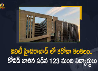 119 test COVID-19 positive at IIT Hyderabad, 123 Students Tested Positive for Covid-19, 123 Students Tested Positive for Covid-19 in IIT Hyderabad, Covid cluster, Covid cluster in IIT Hyderabad, IIT Hyderabad, iit hyderabad news, iit hyderabad reopening date, iit hyderabad reopening date 2022, iit hyderabad students, IIT-Hyderabad shifts to online class, Mango News, Online Classes At IIT Hyderabad Suspended After 120 COVID, spurt in Covid cases, telangana