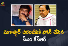 Chiranjeevi Tested Corona, Chiranjeevi Tested Corona Positivea, Chiranjeevi Tested Covid Positive, CM KCR, CM KCR calls Chiranjeevi to know his health status, CM KCR Wishes A Speedy Recovery of Megastar Chiranjeevi From Corona, CM KCR wishes Chiranjeevi a speedy recovery, KCR Wishes A Speedy Recovery of Megastar Chiranjeevi, Mango News, Megastar Chiranjeevi, Megastar Chiranjeevi Health, Megastar Chiranjeevi Health News, Recovery of Megastar Chiranjeevi From Corona