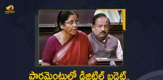 2022 Parliament Budget session, Budget Session, Budget Session-2022, Finance Minister, Finance Minister Nirmala Sitharaman, Finance Minister Nirmala Sitharaman To Be Presented Digital Budget, Finance Minister Nirmala Sitharaman To Be Presented Digital Budget in Parliament, Mango News, Nirmala Sitharaman, Nirmala Sitharaman To Be Presented Digital Budget in Parliament, Parliament, Parliament Budget Session, parliament budget session highlights, Parliament Budget Session News