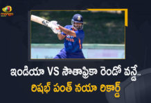ఇండియా vs సౌతాఫ్రికా రెండో వన్డే.. రిషభ్ పంత్ రికార్డ్ హాఫ్ సెంచరీ