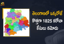 తెలంగాణలో ఒక్కరోజే కొత్తగా 1825 కరోనా కేసులు నమోదు Coronavirus, COVID-19, Covid-19 Updates in Telangana, telangana corona district wise cases, telangana coronavirus cases district wise, telangana coronavirus cases today, telangana coronavirus cases today district wise, telangana coronavirus district wise, telangana coronavirus district wise List, Telangana Coronavirus News, telangana covid cases today bulletin, telangana covid cases today list,mango news