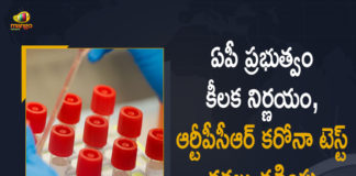 Andhra Pradesh, AO Covid-19 test prices at private labs, AP Govt Reduces RT PCR Covid Test, AP Govt Reduces RT PCR Covid Test Prices, AP Govt Reduces RT PCR Covid Test Prices in Private Labs, COVID test price at private labs, Covid-19 test prices at private labs, Covid-19 test prices at private labs in AP, Govt Reduces RT PCR Covid Test Prices in Private Labs, Govt slashes RT-PCR test sample collection costs, Mango News, Private labs overcharging to fast-track Covid, RT PCR Covid Test Prices reduced, RT PCR Covid Test Prices reduced in AP