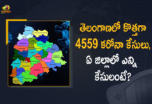 తెలంగాణలో కొత్తగా 4559 కరోనా కేసులు, ఏ జిల్లాలో ఎన్ని కేసులంటే? Covid-19 Updates of Telangana: 4559 Positive Cases, 2 Deaths Reported on JAN 25th,Covid-19 Updates of Telangana,Telangana Covid-19 Updates,Telangana Covid-19 Latest Updates,Mango News Telugu,Telangana COVID-19 Report,Covid-19 Updates In Telangana,Telangana COVID-19 Cases New Reports,Telangana Reports,Telangana COVID-19 Cases,COVID 19 Updates,COVID-19,COVID-19 Latest Updates In Telangana,Mango News,Telangana,Telangana Coronavirus Cases Today,Telangana Coronavirus Updates,Telangana COVID-19 Cases,Telangana COVID-19 Deaths Reports,Telangana COVID-19 4559 New Positive Cases,Telangana COVID-19 Reports,Telangana State COVID-19 Update,COVID-19 Cases In Telangana,Telangana Corona Updates,Telangana COVID-19 Reports,Telangana Reports 4559 New Covid-19 Cases,COVID-19 In Telangana,Telangana COVID Reports Latest,Telangana COVID Latest Reports