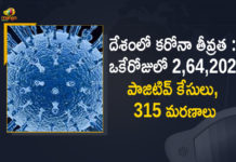 India Records 2,64,202 Covid-19 Cases, 315 Deaths in Last 24 Hours, India Reports Highest 2.64 Lakh New Cases Of COVID-19, 2.64 Lakh New Cases Of COVID-19, 2.64 Lakh New Cases Of Coronavirus, 315 Deaths, 315 Deaths Of Coronavirus in Last 24 Hours, Omicron variant, Omicron LIVE Updates, Omicron LIVE News, Omicron India LIVE, Coronavirus, coronavirus india, Coronavirus Updates, COVID-19, COVID-19 Live Updates, Covid-19 New Updates, Covid-19 Positive Cases, Covid-19 Positive Cases Live Updates, Omicron, Omicron covid variant, Omicron Variant Cases in Inida, India, India Covid cases, Mango News, Mango News Telugu,India Records 2,64,202 Covid-19 Cases, 315 Deaths in Last 24 Hours