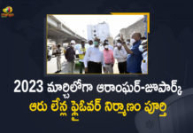 బహదూర్ పురా, ఆరాంఘర్ ఫ్లైఓవర్ నిర్మాణ పనులను ఆకస్మికంగా తనికీ చేసిన సీఎస్ సోమేశ్ కుమార్ aram ghar, Aramgarh-Zoo flyover, Aramgarh-Zoo flyover to be ready by Mar ’23, Aramghar Flyover, Aramghar Flyover Construction, Aramghar Flyover Construction Works, Chief Secretary inspects Bahadurpura fly-over works, Chief Secretary inspects SRDP work, City’s Second-longest Flyover, CS Somesh Kumar, CS Somesh Kumar Inspected Bahadurpura, CS Somesh Kumar Inspected Bahadurpura Aramghar Flyover Construction Works, CS Somesh Kumar inspects flyover works, Hyderabad, Hyderabad’s second-longest flyover to open in 2023, Mango News, Speed Up Aramghar-Zoo Park Flyover Works