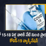 covid vaccine below 18 years in india, covid vaccine below 18 years registration, COVID-19 India Updates, COVID-19 Vaccination, Covid-19 vaccination drive for 15-18 age group begins, COVID-19 Vaccination Drive For Children, COVID-19 Vaccination Drive For Children Begins I, COVID-19 Vaccination Drive For Children Begins In India, COVID-19 Vaccination Drive For Children Begins In India Today, COVID-19 Vaccination Drives For Children, India begins vaccination drive for 15-18 age group, Mango News, Omicron, vaccination age limit in india, Vaccination Drive For Children Begins In India, Vaccination Drives For Children, Vaccination of children aged between 15 and 18 begins
