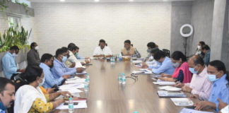 Minister Talasani Srinivas Yadav held Meeting on SNDP with Concerned Officials,Minister Talasani Srinivas Yadav,Talasani Srinivas Yadav,SNDP,SNDP Live Updates,SNDP Updates,Minister of Fisheries of Telangana,TRS Party,TRS Party Updates,fishermen,Concerned Officials,Concerned Officials Meeting,Mango News,Minister Talasani Srinivas Yadav held Meeting on SNDP ,SNDP