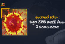 Telangana Reports 2398 New Covid-19 Cases 3 Deaths on JAN 14th, Covid-19 In Telangana, 2398 New Positive Cases In Telangana, 3 Deaths In Telangana, 2398 New Positive Cases and 3 Deaths In Telangana, Omicron variant, Omicron LIVE Updates, Omicron LIVE News, Omicron India LIVE, Coronavirus, coronavirus Telangana, Coronavirus Updates, COVID-19, COVID-19 Live Updates, Covid-19 New Updates, Covid-19 Positive Cases, Covid-19 Positive Cases Live Updates, Omicron, Omicron covid variant, Omicron Variant Cases in Telangana, Telangana, Telangana Covid cases, Mango News, Mango News Telugu,Telangana Reports 2398 New Covid-19 Cases, 3 Deaths on JAN 14th