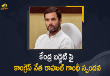 2022 Parliament Budget session, 2022 Union Budget, Budget 2022 Modi Govt’s ‘Zero Sum Budget’ Has Nothing For The Middle Class, Budget session of Parliament, Budget Session of Parliament To Be Started, Budget Session of the Parliament 2022, CM KCR, Mango News, Mango News Telugu, Parliament Budget Session, Parliament Budget Session 2022, Parliament Budget Session Live Updates, Parliament Budget Session Start, Parliament Budget Session Updates, PM Modi, rahul gandhi, Rahul Gandhi Over Budget 2022, Union Budget, Union Budget 2022-23, Union Budget 2022-23 Live Updates, Union Budget 2022-23 Updates, Zero Sum Budget