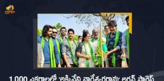 Nagarjuna Laid Foundation Stone For Akkineni Nageswar Rao Urban Forest By Adopting 1000 Acres of Forest Land, Nagarjuna Laid Foundation Stone For Akkineni Nageswar Rao Urban Forest, Akkineni Nageswar Rao Urban Forest, Akkineni Nageswar Rao Urban Forest By Adopting 1000 Acres of Forest Land, Nagarjuna Laid Foundation Stone, Akkineni Nagarjuna adopts 1000 acres of forest land, 1000 acres of forest land, Akkineni Nageswar Rao, Akkineni Nagarjuna, Actor Akkineni Nagarjuna, Hero Akkineni Nagarjuna, Actor Akkineni Nagarjuna adopts 1080 acres of land in Telangana, 1080 acres of land in Telangana, Akkineni Nagarjuna adopts 1080 acres of land in Telangana, Forest Land, Foundation Stone For Akkineni Nageswar Rao Urban Forest By Adopting 1000 Acres of Forest Land, Mango News, Mango News Telugu, Nagarjuna,