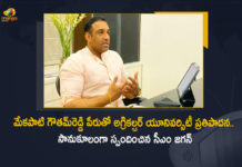 Rajamohan Reddy Asks AP CM Jagan To Set Up Agriculture University Name of Gouthtam Reddy, Rajamohan Reddy Asks AP CM Jagan To Set Up Agriculture University, Agriculture University, Agriculture University Name of Gouthtam Reddy, Rajamohan Reddy, Mekapati Rajamohan Reddy, Former Member of the Lok Sabha, AP CM Jagan, AP CM YS Jagan, YS Jagan Mohan Reddy, AP CM YS Jagan Mohan Reddy, Gouthtam Reddy Agriculture University, Rajamohan Reddy Asks AP CM Jagan To Set Up Gouthtam Reddy Agriculture University, AP, AP Latest News, AP Latest Updates, Mango News, Mango News Telugu, Mekapati Gouthtam Reddy,